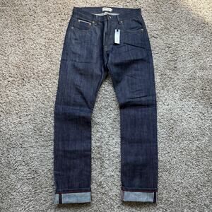 NWT Taylor Stitch Brenham Slim Blue Jeans Pants Selvedge Denim Men’s Size 32